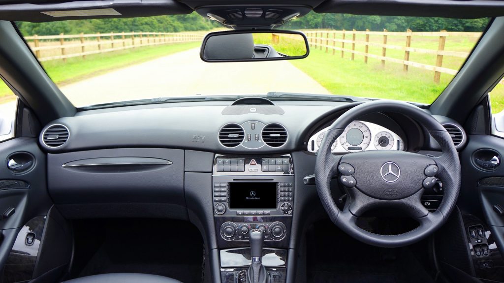 Mercedes interior